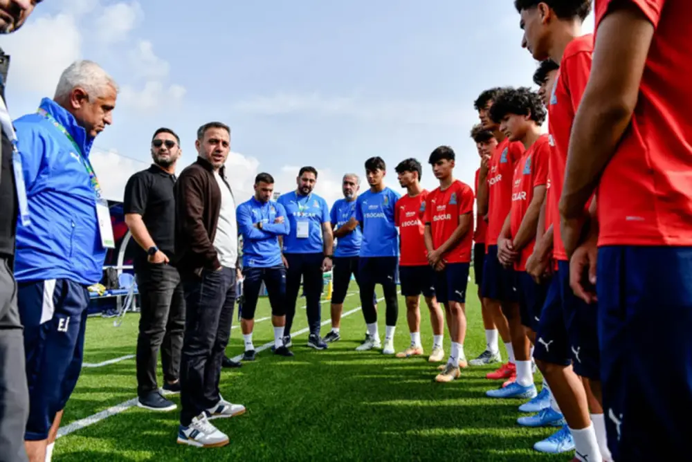 Azərbaycan millisi Hövsan Yarış Kompleksində ilk məşqinə çıxıb