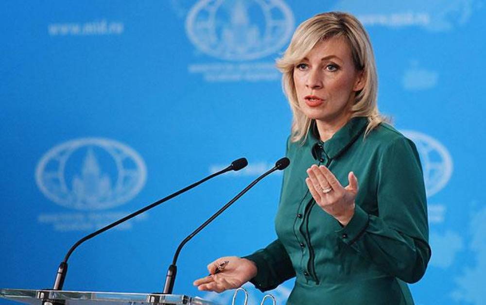 Zaxarova Trampın Rusiya ilə bağlı sərt açıqlamalarına cavab verdi