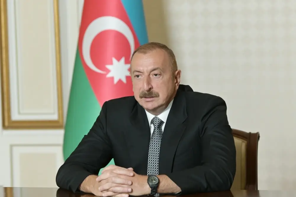 İlham Əliyev: Ermənistanla danışıqlar yalnız ikitərəfli əsasda aparıldığına görə müsbət nəticələr verdi