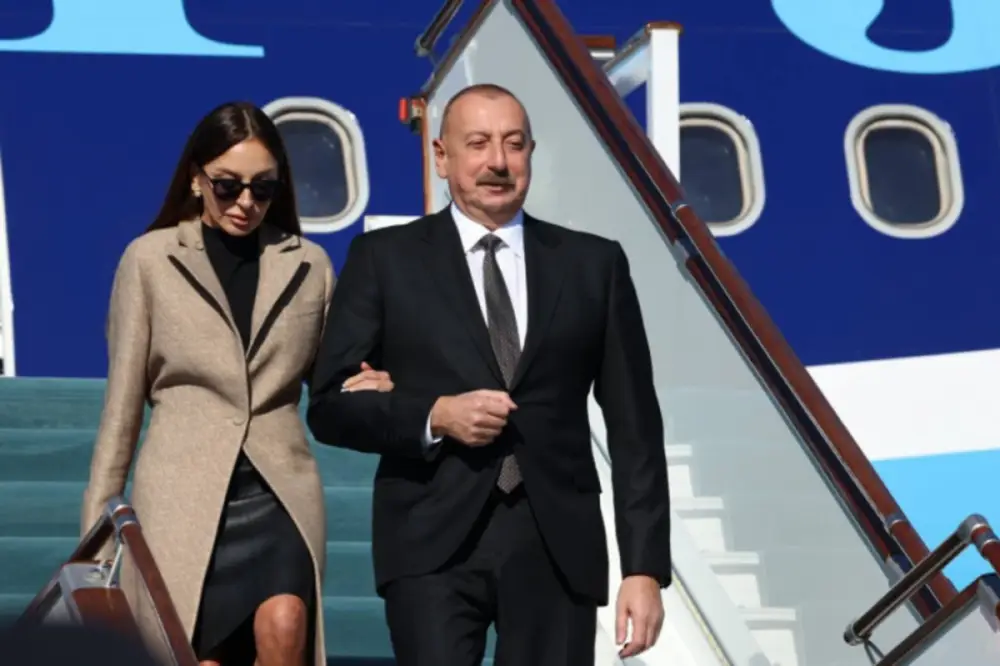 Prezident İlham Əliyev Nyu-York şəhərinə işgüzar səfərə gedib