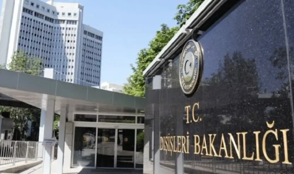 Türkiyə XİN-dən Bakının azad olunması ilə bağlı paylaşım